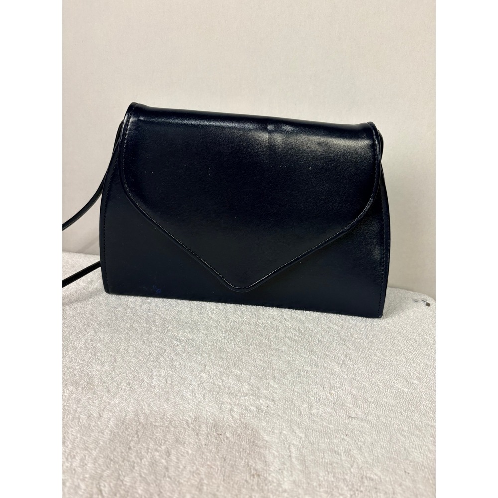 Elegant Navy Blue Envelope Clutch Purse Evening Bag